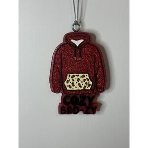 Cozy- Bozy Red Hoodie Car Freshie Scent Aloha Kiwi Passion Fruit Car freshener